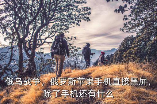 俄烏戰(zhàn)爭，俄羅斯蘋果手機直接黑屏，除了手機還有什么