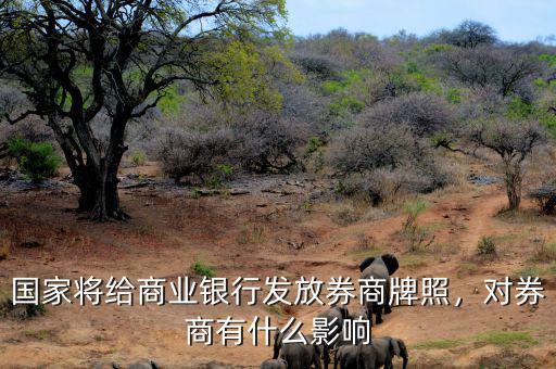 國(guó)家將給商業(yè)銀行發(fā)放券商牌照，對(duì)券商有什么影響
