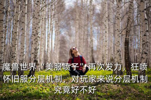魔獸世界“美服噴子”再次發(fā)力，狂噴懷舊服分層機(jī)制，對(duì)玩家來(lái)說(shuō)分層機(jī)制究竟好不好