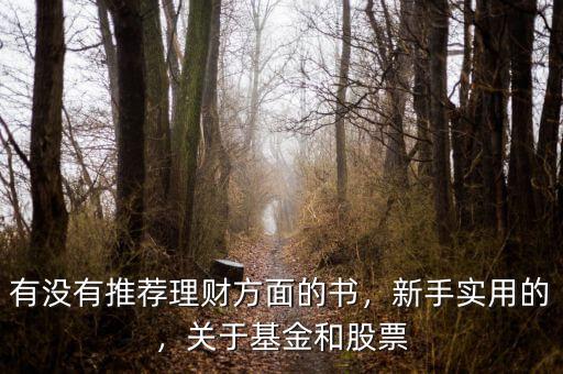 有沒有推薦理財(cái)方面的書，新手實(shí)用的，關(guān)于基金和股票