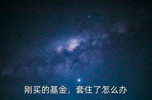 剛買(mǎi)的基金，套住了怎么辦