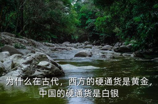 為什么在古代，西方的硬通貨是黃金，中國(guó)的硬通貨是白銀