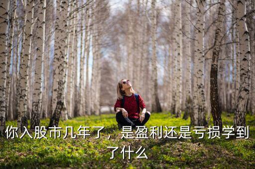你入股市幾年了，是盈利還是虧損學到了什么
