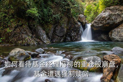 如何看待基金經(jīng)理馮柳的重倉股崩盤，基金遭遇強(qiáng)制贖回