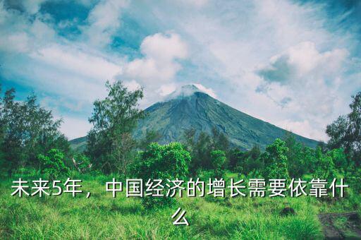 未來5年，中國經(jīng)濟的增長需要依靠什么
