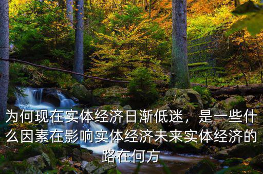 為何現(xiàn)在實(shí)體經(jīng)濟(jì)日漸低迷，是一些什么因素在影響實(shí)體經(jīng)濟(jì)未來(lái)實(shí)體經(jīng)濟(jì)的路在何方