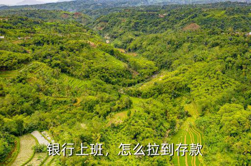 銀行上班，怎么拉到存款