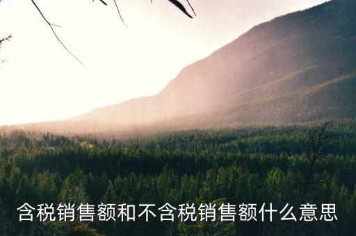 什么是含稅金額，什么是含稅