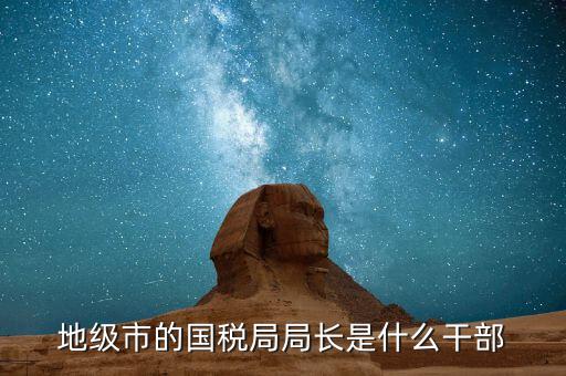 地級(jí)市的國稅局局長(zhǎng)是什么干部