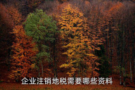 河南地稅注銷需要什么，清稅注銷需要什么材料