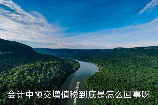 會計(jì)中預(yù)交增值稅到底是怎么回事呀