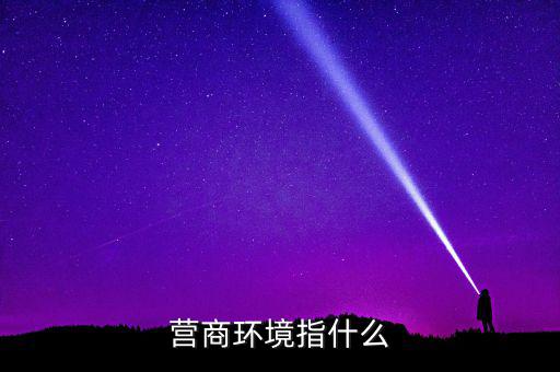什么樣的稅收營商環(huán)境，營商環(huán)境指什么