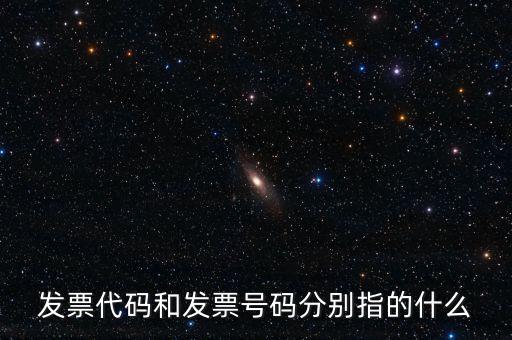 青海發(fā)票代碼是什么，發(fā)票代碼和發(fā)票號(hào)碼分別指的什么