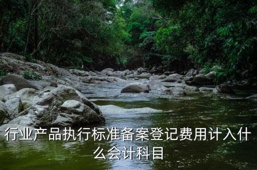 備案費(fèi)入什么科目，行業(yè)產(chǎn)品執(zhí)行標(biāo)準(zhǔn)備案登記費(fèi)用計(jì)入什么會計(jì)科目