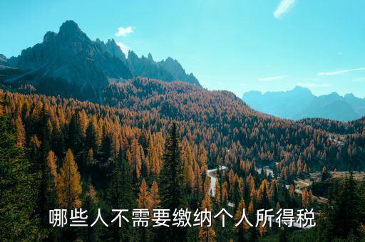 什么人不需要繳稅，有營業(yè)執(zhí)照和稅務(wù)登記什么情況下不用繳稅