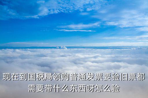 普通發(fā)票驗(yàn)舊需要帶什么，你好我要去國(guó)稅驗(yàn)舊的時(shí)候都需要帶哪些材料謝謝了
