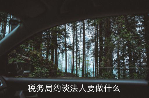 稅務(wù)異常約談法定代表干什么，稅務(wù)局約談法人要做什么