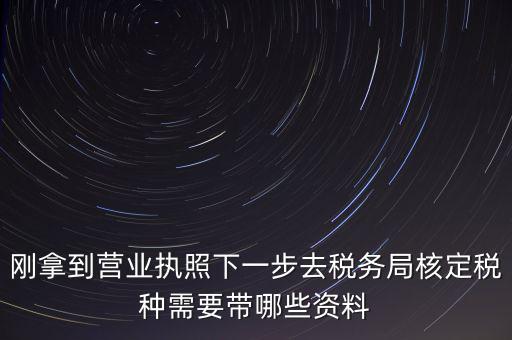 湖北國稅增加稅種需要帶什么資料，企業(yè)報稅種需要帶什么資料