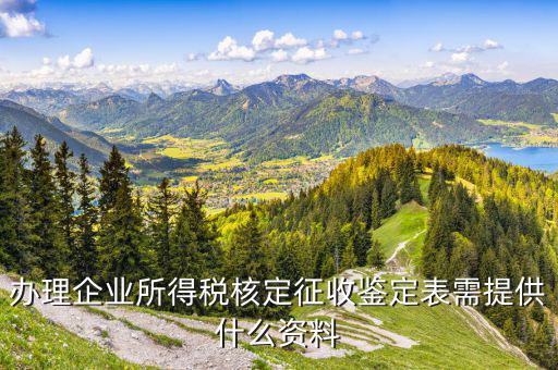 征收方式鑒定需要帶什么，小規(guī)模納稅人查帳征收方式改核定征收方式要辦什么手續(xù)