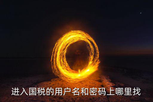 國(guó)稅的用戶名是什么，稅務(wù)用戶名是什么啊