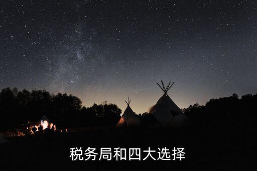 為什么選擇稅務(wù) 四大，中國的四大稅收