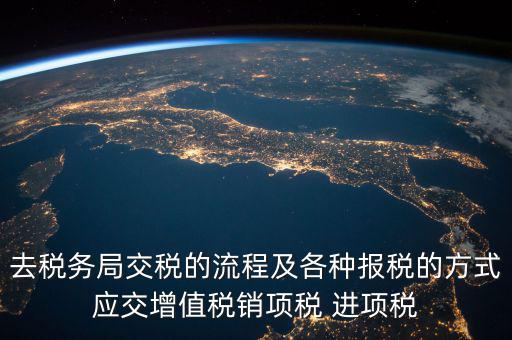國稅局交稅什么意思，我們是國稅定額的交稅請問報表什么意思
