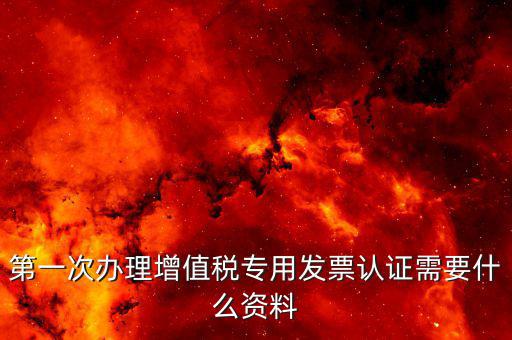 發(fā)票認(rèn)證要帶什么，第一次辦理增值稅專用發(fā)票認(rèn)證需要什么資料