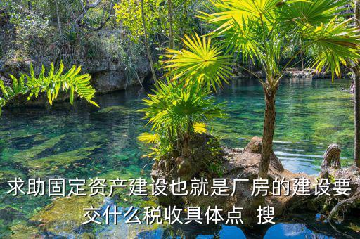 求助固定資產(chǎn)建設也就是廠房的建設要交什么稅收具體點  搜