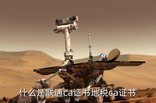 地稅ca認證是什么意思，地稅CA是什么