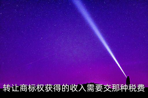 轉(zhuǎn)讓商譽(yù)交什么稅，轉(zhuǎn)讓商標(biāo)權(quán)應(yīng)交甚么稅