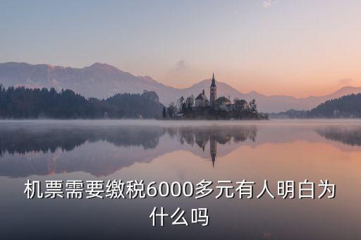 為什么國(guó)際機(jī)票要收稅，國(guó)際機(jī)票為什么要另外交稅費(fèi)