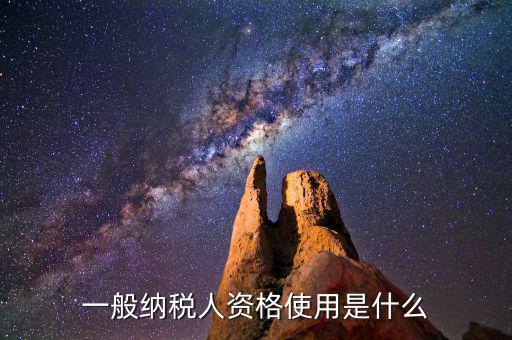 納稅資格包括什么，一般納稅人的認(rèn)定資格是什么
