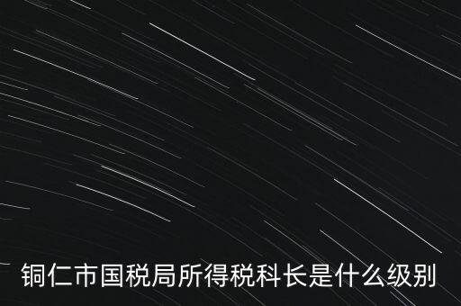 地稅局股長(zhǎng)是什么級(jí)別，地稅里的職位 股長(zhǎng)是什么級(jí)別