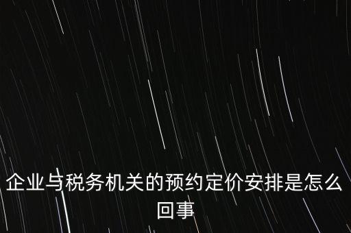 125執(zhí)行預(yù)約定價安排是什么意思，125是什么意思