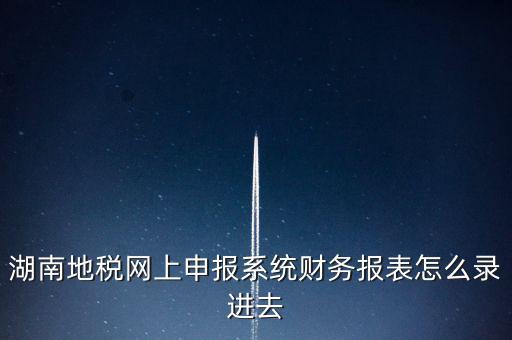 湖南地稅局用什么登錄，湖南地稅網(wǎng)上申報系統(tǒng)