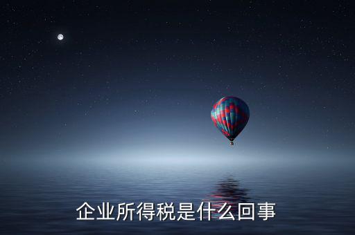 什么叫創(chuàng)業(yè)投資企業(yè)所得稅，企業(yè)所得稅是什么回事
