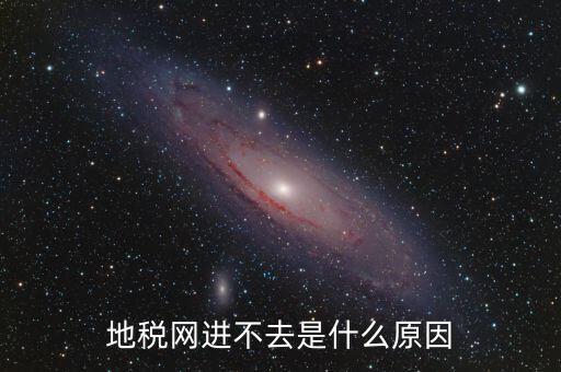 地稅網進不去是什么原因