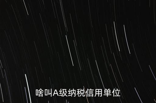 國稅信用級別是什么意思，納稅信用等級null級是什么意思有什么影響嗎