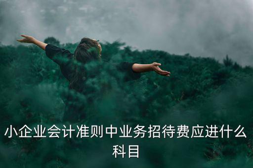 小企業(yè)發(fā)生的業(yè)務(wù)招待費通過什么科目核算，業(yè)務(wù)招待費屬于什么會計科目