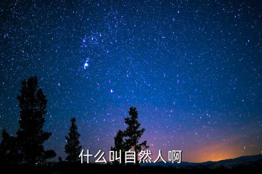 自然人信息包括什么，什么叫自然人啊