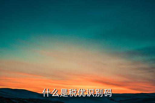 什么保單有稅優(yōu)識(shí)別碼，什么是稅優(yōu)識(shí)別碼