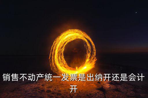 買不動產(chǎn)開什么票，銷售不動產(chǎn)統(tǒng)一發(fā)票是出納開還是會計開