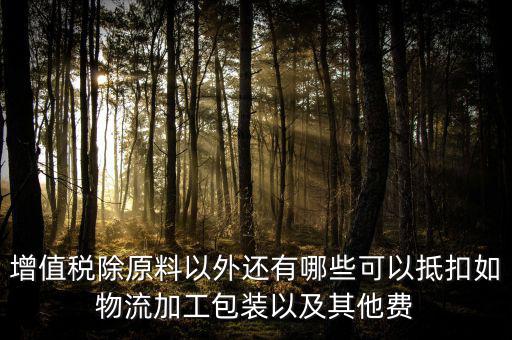 什么費(fèi)用可以抵扣增值稅，增值稅抵扣哪些費(fèi)用可抵扣呢營業(yè)稅小規(guī)模和一般納稅人建安業(yè)都是