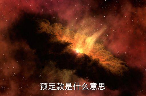 預約定價什么意思，預約費用 是什么意思啊