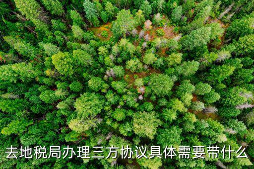 地稅辦理三方協(xié)議需要什么資料，去地稅局辦理三方協(xié)議具體需要帶什么
