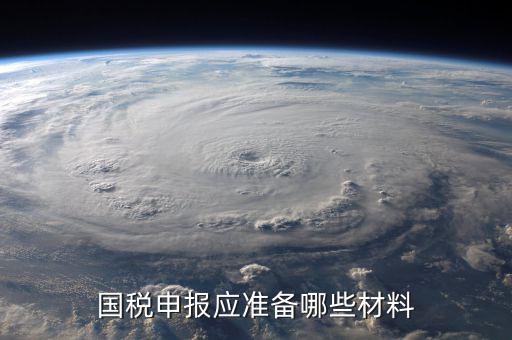 國稅報(bào)稅帶什么，國稅申報(bào)應(yīng)準(zhǔn)備哪些材料