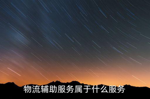 物流輔助服務(wù)費是什么意思，服務(wù)費是什么