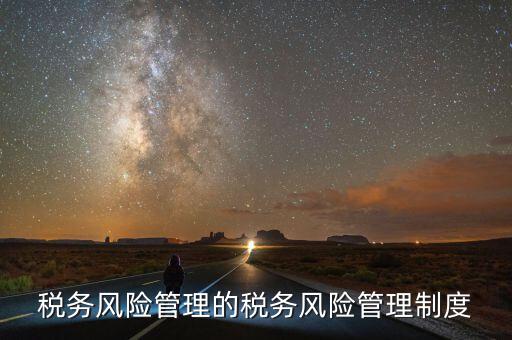 什么叫地稅風(fēng)險(xiǎn)管理，稅務(wù)風(fēng)險(xiǎn)管理的稅務(wù)風(fēng)險(xiǎn)管理制度
