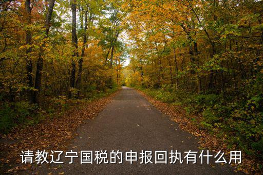 申報(bào)回執(zhí)有什么用，申訴以后的回執(zhí)編有什么用