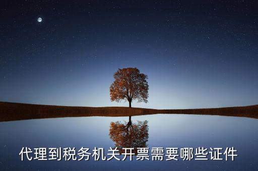 國稅代理開票需要什么，代開普通國稅發(fā)票要什么資料